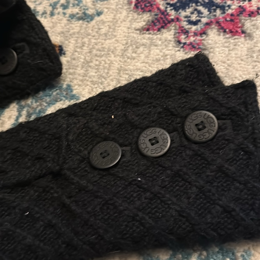 Ugg // Tall Bailey Button Boot In Black Sweater - image 4